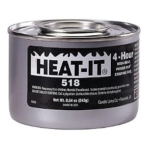 Chafing Fuel 4 Hour Heat-It Power Pad 24 Per Cs., 24 CA by 