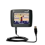 Classic Straight USB Cable for the TomTom One with Power Hot Sync and Charge capabilities - Gomadic Brand w/ TipExchange Technology