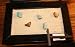 Japanese Style Zen Garden with Rocks, Sand, Wooden Tray, Tools and Meditation Booklet.