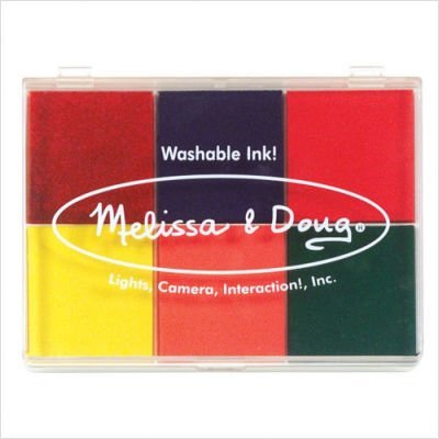 Melissa and Doug 1637 Rainbow Stamp Pad Arts 