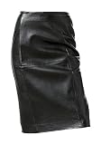 Lederrock von Ashley Brooke aus Lammnappa Schwarz Gr. 34