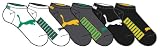 Puma Mens Low-Cut Runner Sport Socks 6-Pack - Size 10-13 - White/Multi