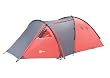 Gelert Tornado Three Man Tent - Red Clay/Charcoal Tornado Image of Gelert Tornado Three Man Tent - Red Clay/Charcoal Tornado