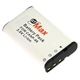 GTMax Replacement Standard Lithium-Ion Battery for Casio Exilim High Speed EX-FH100
