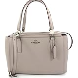 COACH Crossgrain Mini Christie Satchel - Grey Birch