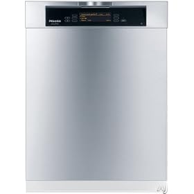 Miele Stainless Steel Full Console 24 Inch Dishwasher G2832SCISSSS by