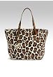 Michael Kors Cheetah Printed Canvas Medium Tote