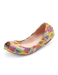 Bloch - Pop Art Peeptoe Edel Ballerina - Pop-Art-Print Lackleder Mehrfarbig
