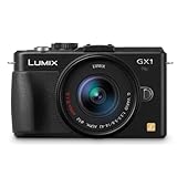 Panasonic Lumix DMC-GX1K 16 MP Micro 4/3 Compact System Camera with 3-Inch LCD Touch Screen and 14-42mm Zoom Lens (Black)