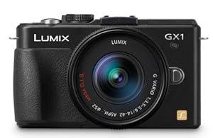 Panasonic Lumix DMC-GX1K 16 MP Micro 4/3 Compact System Camera with 3-Inch LCD Touch Screen and 14-42mm Zoom Lens (Black)