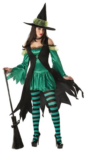 Emerald Witch Adult Costume - X-Large (12-14)