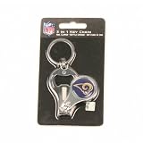 St. Louis Rams 3-in-1 Key Chain / Bottle Opener / Nail Clipper