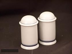 Dansk Christianshavn Blue Salt and Pepper Shakers