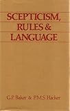 Scepticism, rules and language