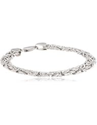 14k Gold Byzantine Chain Bracelet, 7.5"