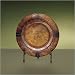 Nomad Bronze Decorative Plate with Stand