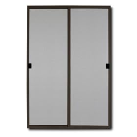 French Door Fly Screen - Sliding Brown