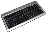 Review Colors-IT 8118 / Colors-IT 8118 PS2 Mini Keyboard Silver With Black Keys
