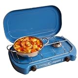 CAMPINGAZ 2 burner gas stove LAGON L with lid 2.1kg