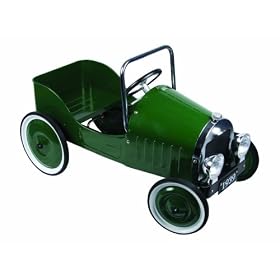 Great Gizmos Classic Pedal Car - Green