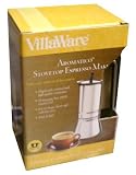 Review Villa Ware  / Stove Top Espresso Maker, Aromatico SS (VillaWare) 4 CUPS