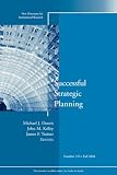 Successful Strategic Planning : New Directions for Institutional Research, No. 123