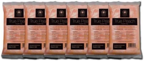 True Lavender Paraffin Wax 6lbs. (True Peach) by Fleur De Spa