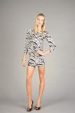 Zebra Print Banded Tunics by eDressMe new york