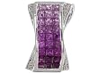14K White Gold Pink Sapphire and Diamond Pendant
