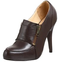 Two Lips Women's Unzipped Side Zipper Dress Pump