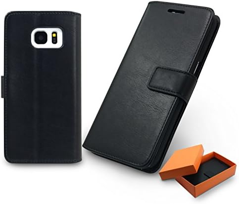 Samsung S7 Edge Wallet Case Samsung S7 Edge Case With Card Slots And Stand Black Color