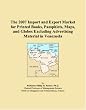 The 2007 Import and Export Market for Printed Books, Pamphlets, Maps, and Globes Excluding Advertising Material in Venezuela