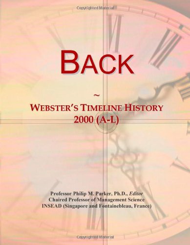 Back: Webster's Timeline History, 2000 (A-L)