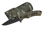 SZCO Supplies Rite Edge Camo Military Folding Knife