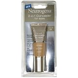 Neutrogena 3-in-1 Concealer For Eyes, Medium