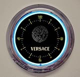 Neon Clock - Versace