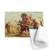 The Building of the Trojan Horse, c.1760.. - Tea Towel 100% Cotton - Art247 - Tea Towel - 46x70cm
