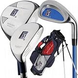 Buy Kids' Dunlop PGA Tour Right-Hand 10-pc. Junior Golf Set - Blue (9-12 yrs.) by Dunlop Sports Group America