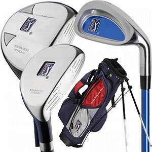 Buy Kids' Dunlop PGA Tour Right-Hand 10-pc. Junior Golf Set - Blue (9-12 yrs.) by Dunlop Sports Group America now!
