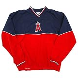 Los Angeles Angels of Anaheim Red/Navy Pullover Windbreaker