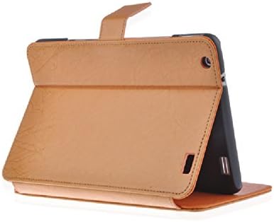 Nuosi Deng New Lenovo IdeaTab Miix 2 8 8-Inch Customized Smart PU Leather Folio Stand Protective Case- Monogram (brown)
