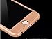 iPhone 6/6s Full Body Hard Case-Aurora Gold Front and Back Cover with Tempered Glass Screen Protector for iPhone 6/6s 4.7 Inch