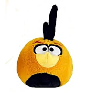 Angry Birds Plush on Amazon Com  Angry Birds Plush 5 Inch Orange Globe Bird With Sound