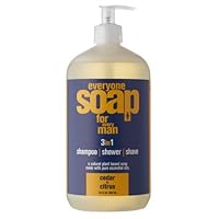 Everyone Soap for Every Man, Cedar and Citrus, 32 Ounce