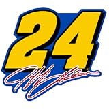 Jeff Gordon Number Acrylic Premium Magnet