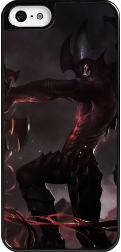 Custom personalized Protective Case for iPhone 5 - Game League of Legends LOL Aatrox