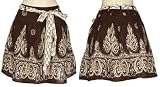 FIRE LOS ANGELES Batik Print Cotton Skirt