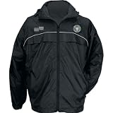 USSF Black Rain Jacket W/Piping