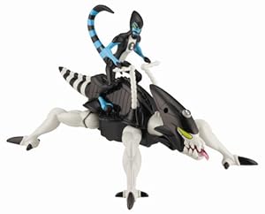 Amazon.com: Ben 10 Alien Creatures - XLR8 w/ XLR8 Figure: Toys & Games