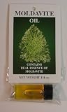 Mineral Oil With Real Moldavite Essence - 1/4 Ounce Bottle